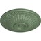 Ekena Millwork Modena Ceiling Medallion (Fits Canopies up to 5 1/4"), 23 1/2"OD x 3 1/2"P, Athenian Green CM23MOAGF - alternate 4